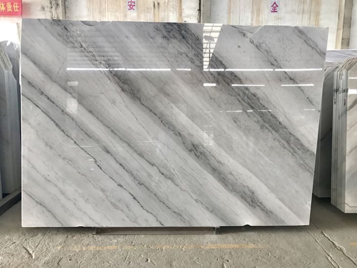 Carrara White Marble Stone, the company's own listing photograph