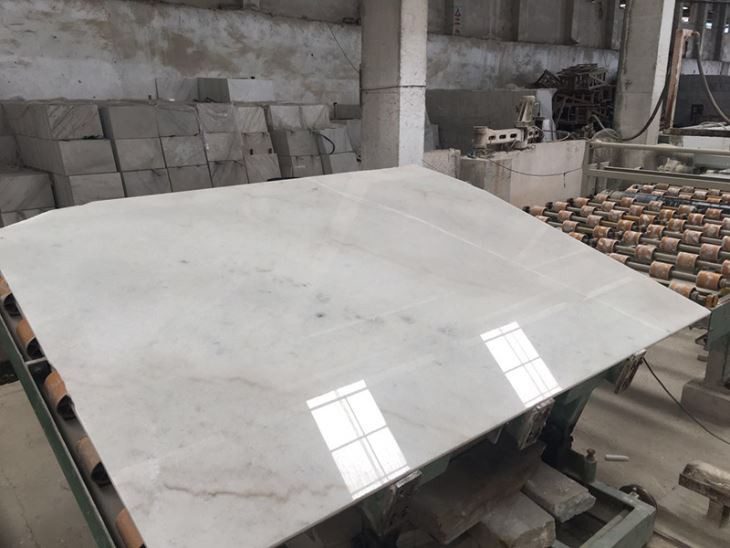 Carrara White Marble, the company's own listing photograph