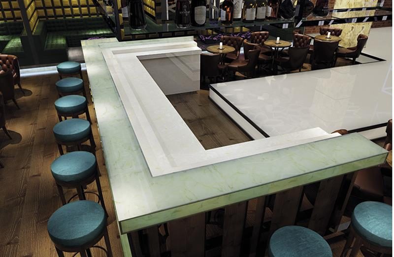 Engineered Stone Artificial Marble Countertop, the company's own listing photograph