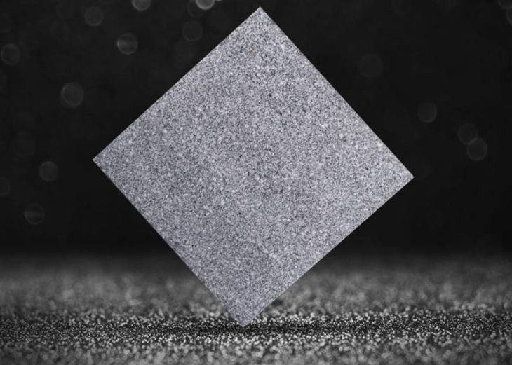 Grey granite tiles floor, the company's own listing photograph