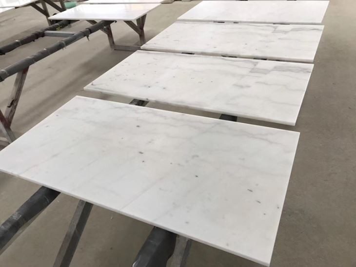 Guangxi White Marble Stone Slab, the company's own listing photograph