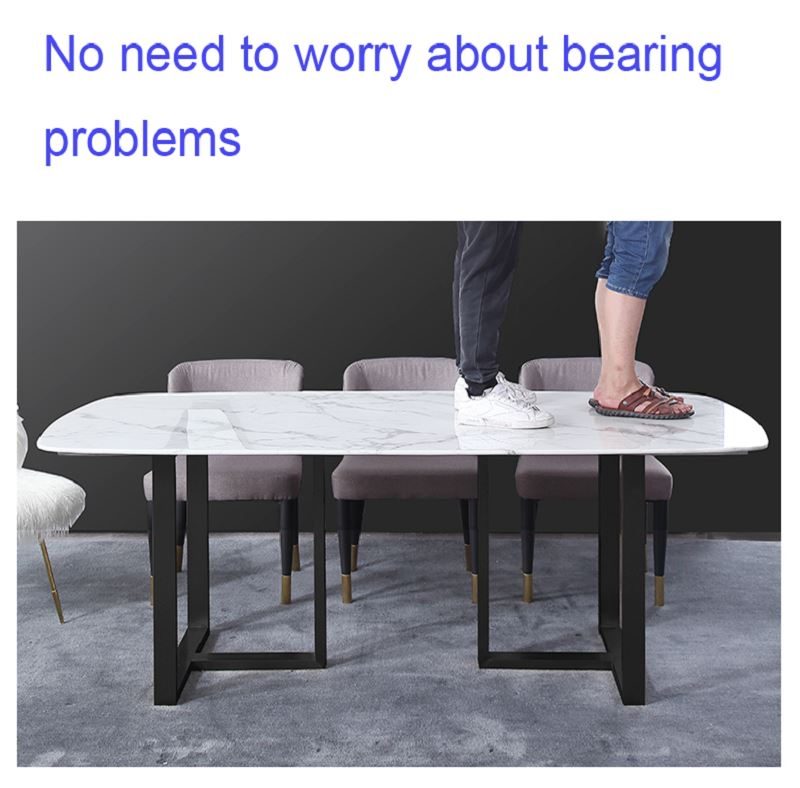 High-Quality Polish Marble Dining Table Set, the company's own listing photograph