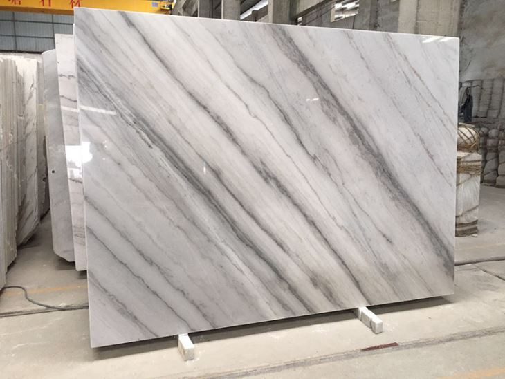 Marble Stone Guangxi White Marble, the company's own listing photograph