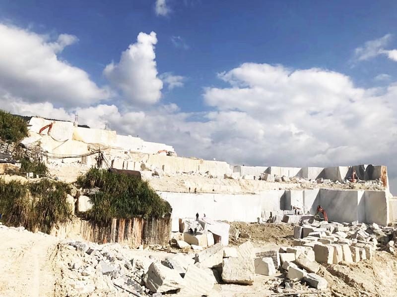 Natural Guangxi White Marble, the company's own listing photograph