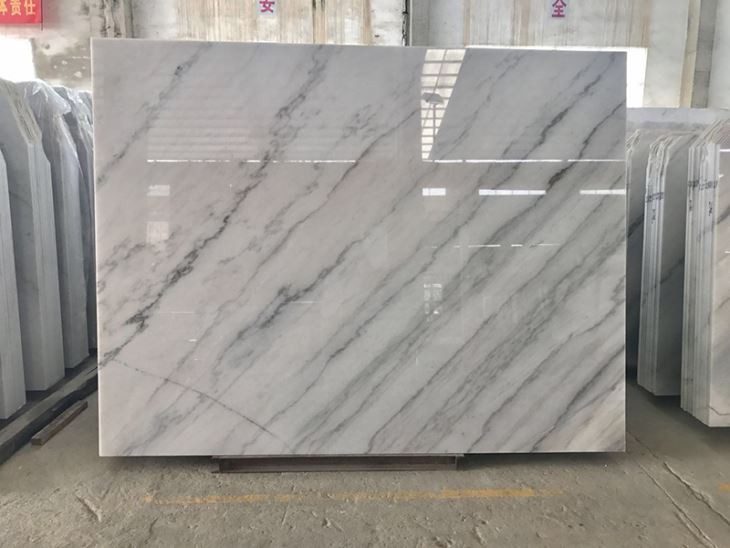 Polished Crystal White Marble, the company's own listing photograph