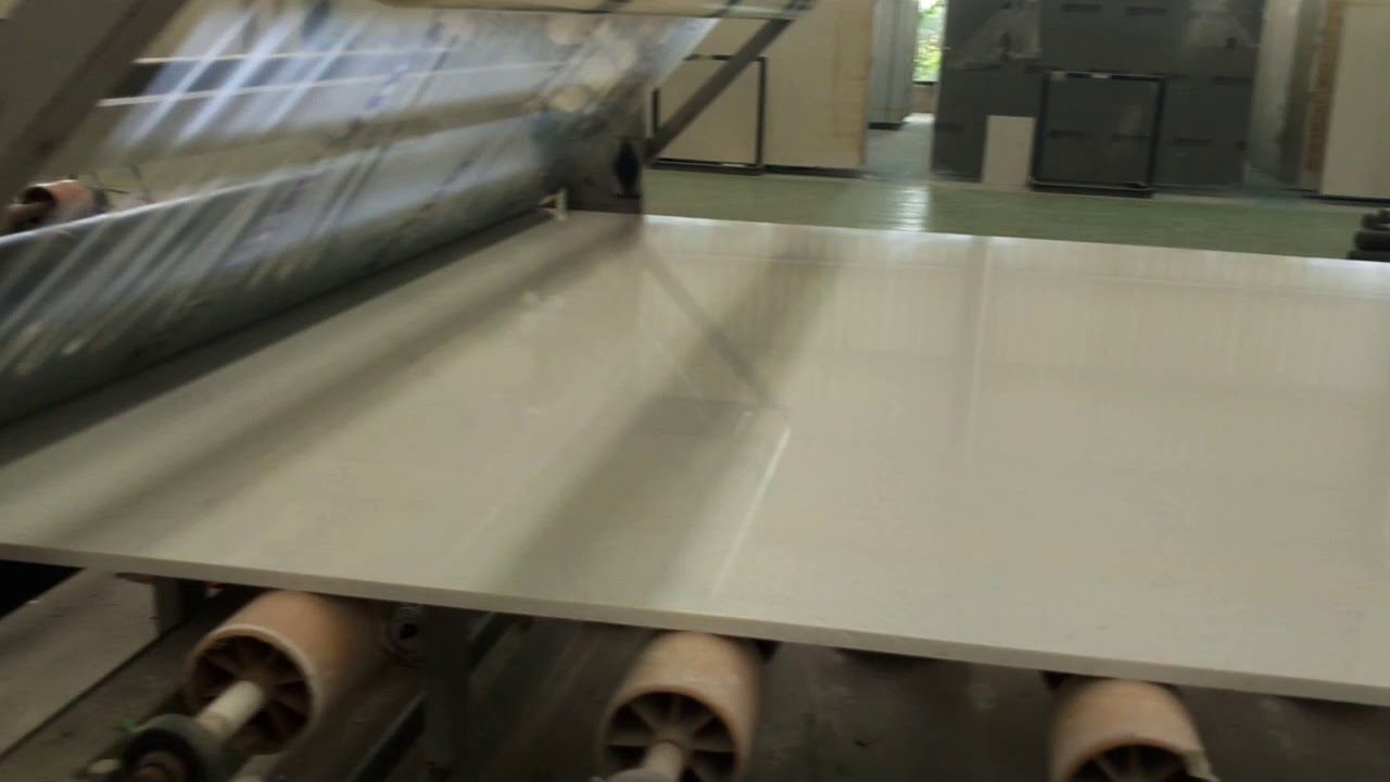 Poster frame from the company's own YouTube upload titled Engineered Stone factory
