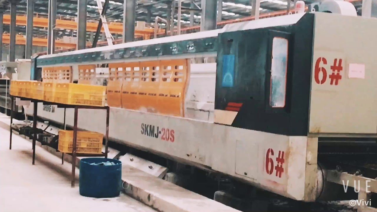 Poster frame from the company's own YouTube upload titled artificial marble stone product factory