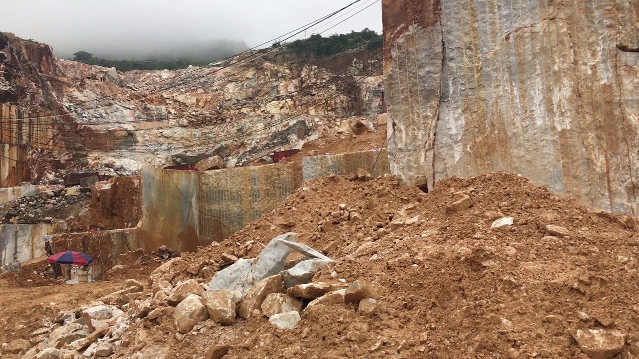 Poster frame from the company's own YouTube upload titled China Natural Marble Quarry Marble Manufacturer